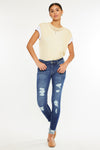 Sienna Mid Rise Super Skinny Jeans - Official Kancan USA