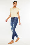 Sienna Mid Rise Super Skinny Jeans - Official Kancan USA