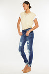 Sienna Mid Rise Super Skinny Jeans - Official Kancan USA