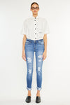Florence Mid Rise Super Skinny Jeans - Official Kancan USA