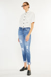 Florence Mid Rise Super Skinny Jeans - Official Kancan USA