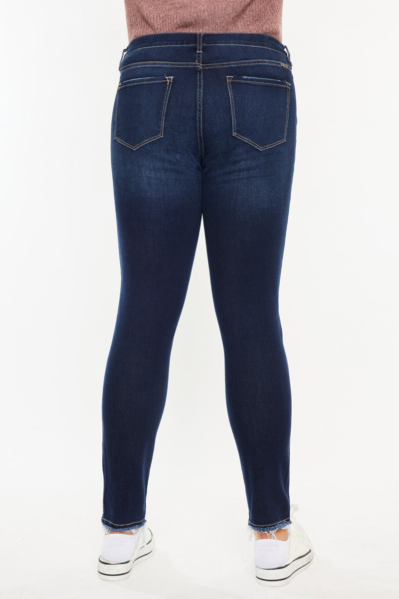 Kelen High Rise Super Skinny Jeans  (Plus Size) - Official Kancan USA