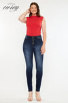 Candice High Rise Super Skinny Jeans - Curvy