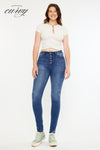 Candice High Rise Super Skinny Jeans - Curvy