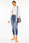 Norah High Rise Ankle Skinny Jeans - Official Kancan USA