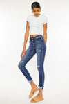 Norah High Rise Ankle Skinny Jeans - Official Kancan USA