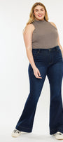 Nancy High Rise Flare Jeans (Plus Size) - Official Kancan USA