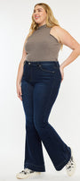 Nancy High Rise Flare Jeans (Plus Size) - Official Kancan USA