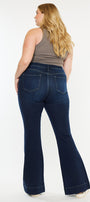 Nancy High Rise Flare Jeans (Plus Size) - Official Kancan USA