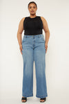 Martha High Rise Trouser Wide Leg Jeans - Official Kancan USA