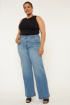 Martha High Rise Trouser Wide Leg Jeans - Official Kancan USA