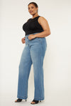 Martha High Rise Trouser Wide Leg Jeans - Official Kancan USA