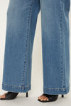 Martha High Rise Trouser Wide Leg Jeans - Official Kancan USA