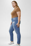 Beatrice High Rise Ankle Skinny (Plus Size) - Official Kancan USA