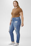 Beatrice High Rise Ankle Skinny (Plus Size) - Official Kancan USA