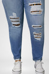 Beatrice High Rise Ankle Skinny (Plus Size) - Official Kancan USA