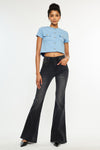 Marcy Ultra High Rise Flare Jeans - Official Kancan USA