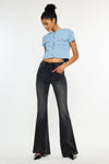 Marcy Ultra High Rise Flare Jeans - Official Kancan USA