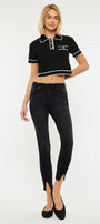Kingston Mid Rise Ankle Skinny Jeans - Official Kancan USA
