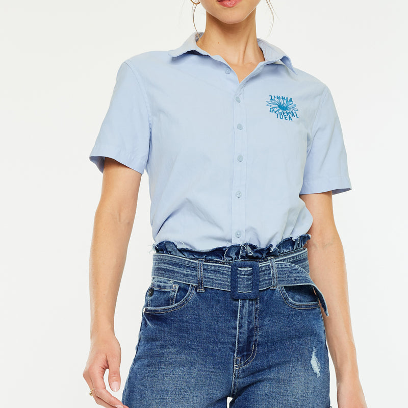 Medina Ultra High Rise Ruffle Shorts - Official Kancan USA