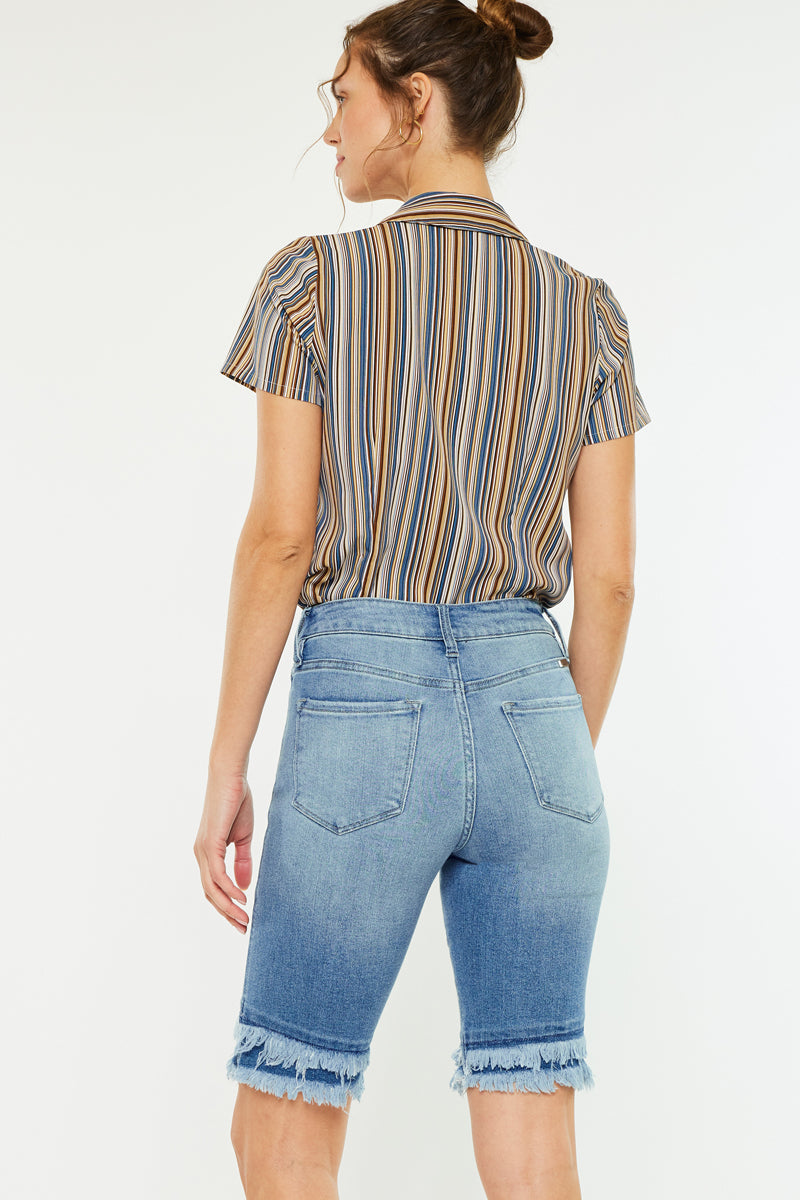 Karyn High Rise Bermuda Shorts - Official Kancan USA