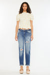 Aries Mid Rise Boyfriend Jeans