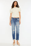 Aries Mid Rise Boyfriend Jeans