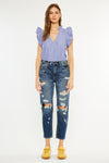 Larisa Ultra High Rise Mom Jeans - Official Kancan USA
