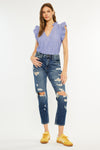 Larisa Ultra High Rise Mom Jeans - Official Kancan USA
