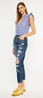 Larisa Ultra High Rise Mom Jeans - Official Kancan USA