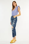Larisa Ultra High Rise Mom Jeans - Official Kancan USA