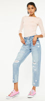 Larisa Ultra High Rise Mom Jeans - Official Kancan USA