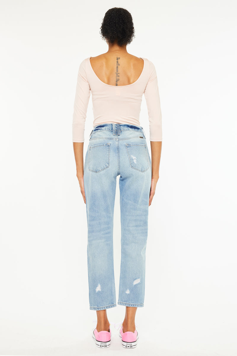 Larisa Ultra High Rise Mom Jeans - Official Kancan USA