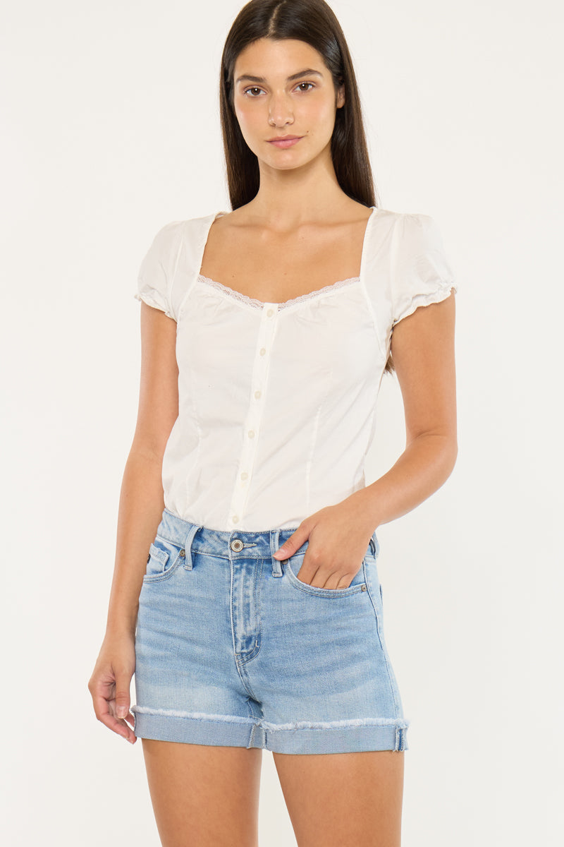 Jasmine High Rise Shorts – Kancan USA