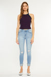 Fleur Mid Rise Ankle Skinny Jeans - Official Kancan USA