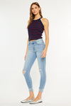 Fleur Mid Rise Ankle Skinny Jeans - Official Kancan USA
