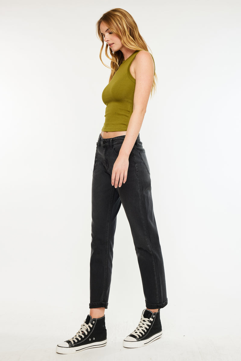 Ilia High Rise 90's Straight Leg Jeans - Official Kancan USA