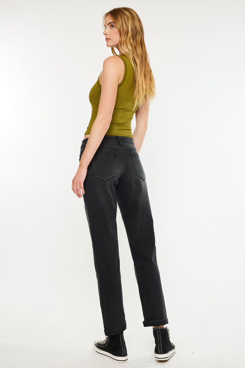 Ilia High Rise 90's Straight Leg Jeans - Official Kancan USA