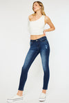 Mendy Mid Rise Super Skinny Jeans