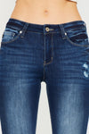 Mendy Mid Rise Super Skinny Jeans