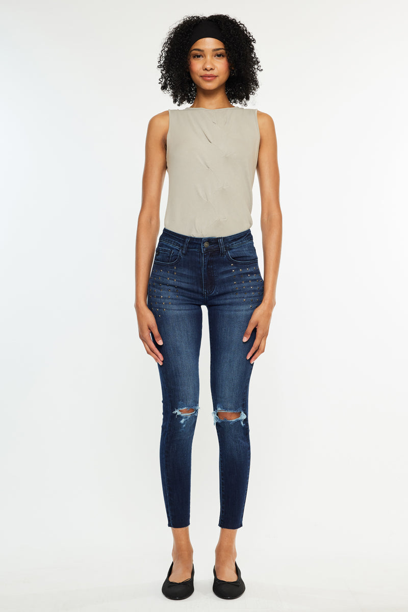 Kate Mid Rise Ankle Skinny - Official Kancan USA
