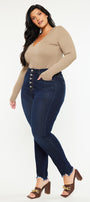Martha High Rise Super Skinny Jeans (Plus Size) - Official Kancan USA