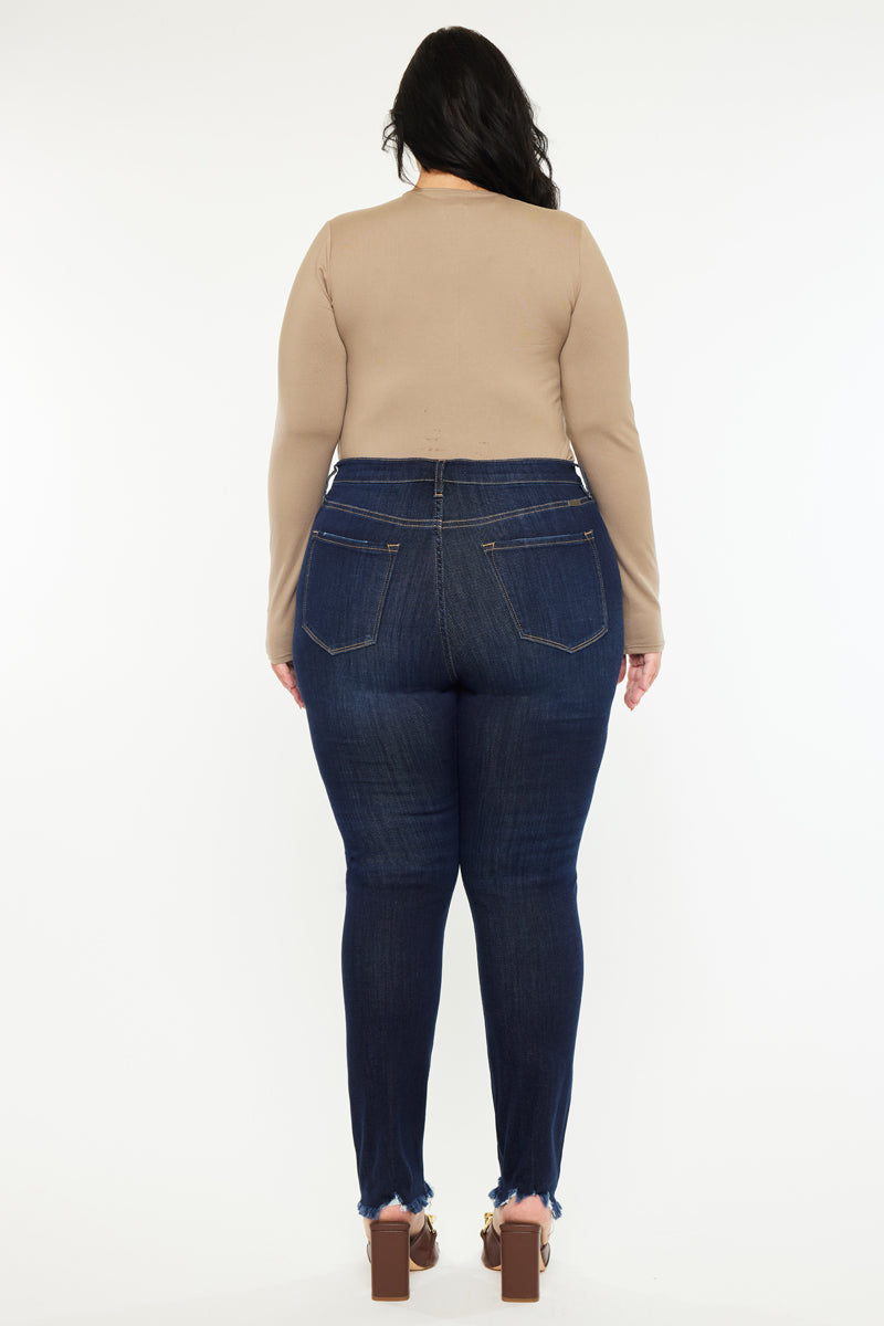 Martha High Rise Super Skinny Jeans (Plus Size) - Official Kancan USA