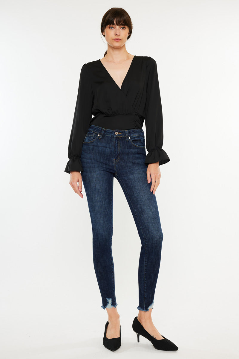 Esther High Rise Ankle Skinny Jeans – Official Kancan USA