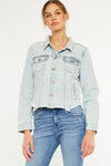 Bianca Distressed Denim Jacket - Official Kancan USA