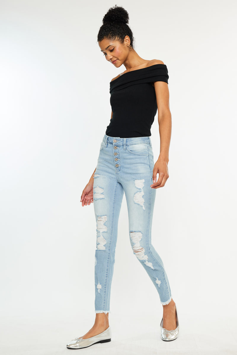 Lola High Rise Super Skinny Jeans - Official Kancan USA