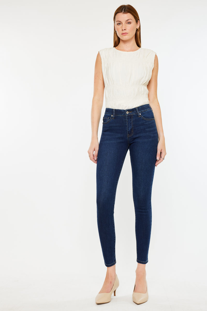 Laurielle High Rise Ankle Skinny Jeans - Official Kancan USA