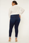Berenice Mid Rise Ankle Skinny Jeans (Plus Size) - Official Kancan USA