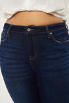 Berenice Mid Rise Ankle Skinny Jeans (Plus Size) - Official Kancan USA