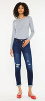 Hudson Mid Rise Ankle Skinny Jeans - Official Kancan USA